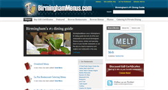 Desktop Screenshot of birminghammenus.com