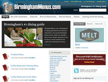 Tablet Screenshot of birminghammenus.com